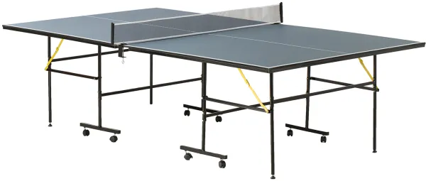Odin Tischtennistisch 274x152.5x76cm - 12mm MDF - inkl. 1 Netz, 3 Bälle & 2 Schläger